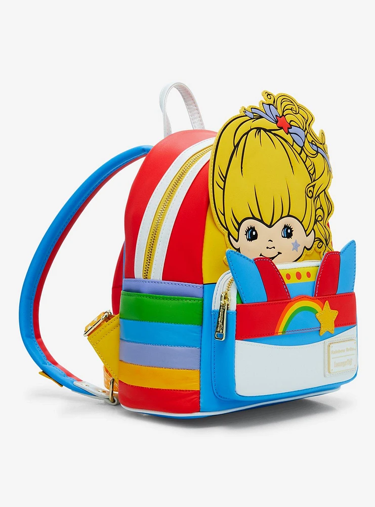 Loungefly Rainbow Brite Figural Mini Backpack