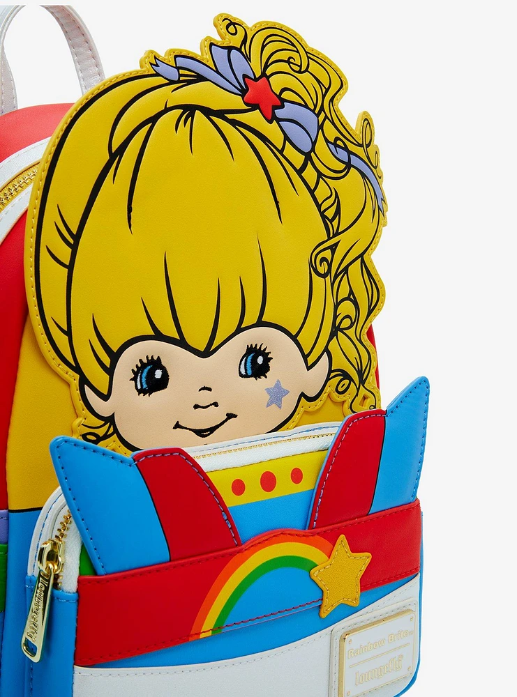 Loungefly Rainbow Brite Figural Mini Backpack