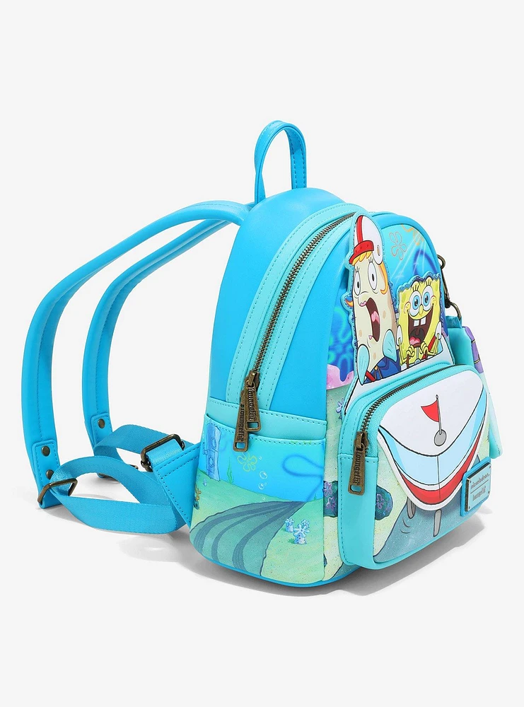 Loungefly SpongeBob SquarePants Boating School Mini Backpack - BoxLunch Exclusive