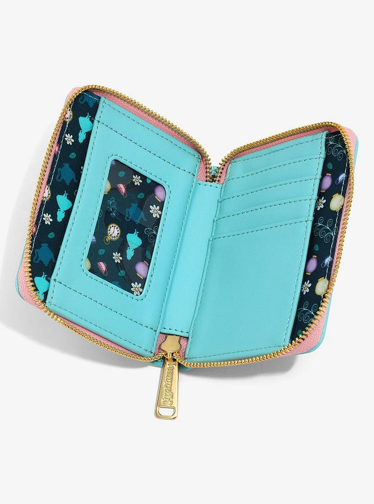 Loungefly Disney Alice in Wonderland Mad Hatter and March Hare Tea Party Wallet — BoxLunch Exclusive
