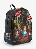 Loungefly Disney Alice in Wonderland Alice Mushrooms Mini Backpack — BoxLunch Exclusive