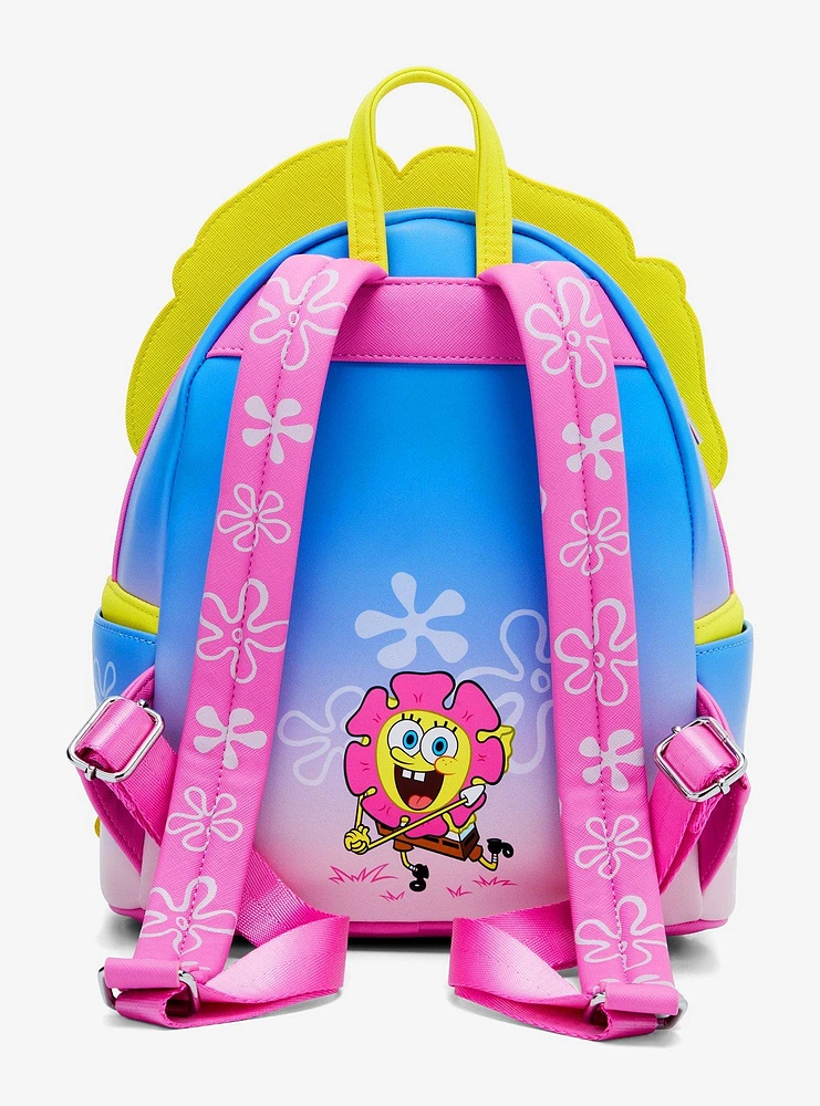 Loungefly SpongeBob SquarePants Flower Face Mini Backpack — BoxLunch Exclusive