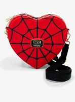 Loungefly Marvel Spider-Man Red Heart Handbag