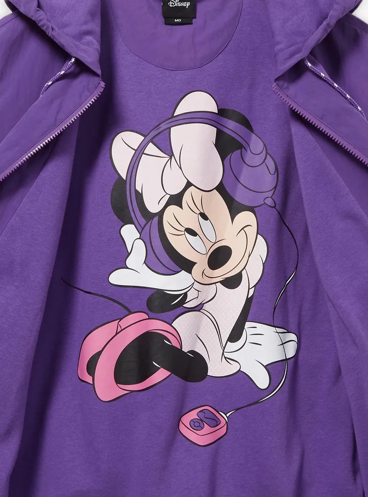 Disney Minnie Mouse Color Block Windbreaker - BoxLunch Exclusive