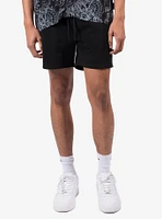 Heat Seal Zip Pocket 5" Inseam Short Black