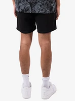 Heat Seal Zip Pocket 5" Inseam Short Black