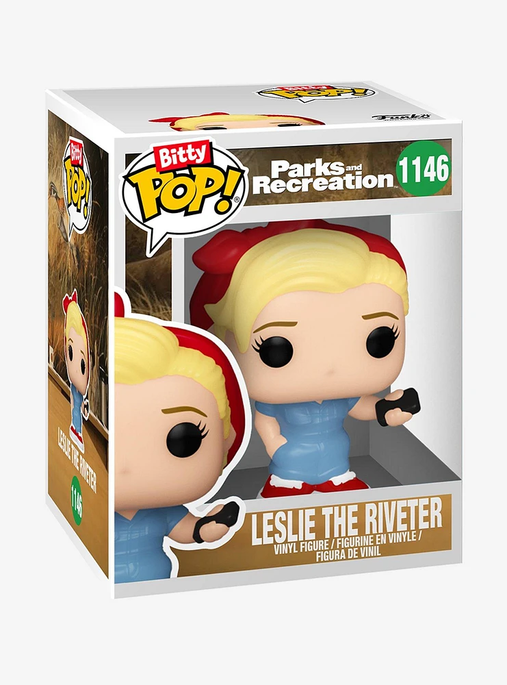 Funko Parks And Recreation Bitty Pop! Leslie Knope & More Vinyl Figure Set