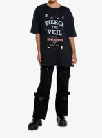 Pierce The Veil Spirit Board Girls Oversized T-Shirt