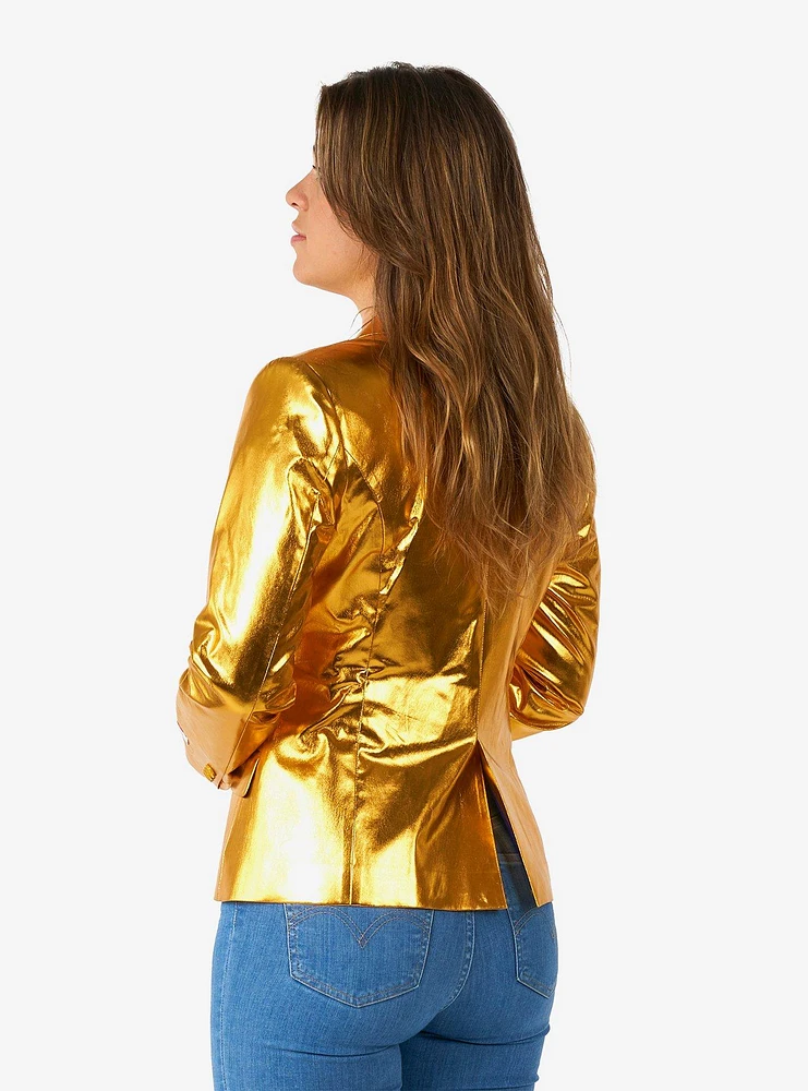 Groovy Gold Blazer