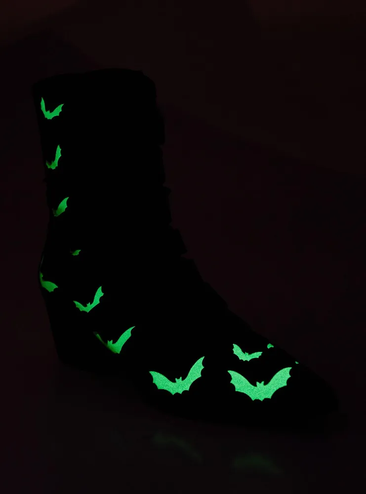 Strange Cvlt Glow-In-The-Dark Bat Coven Booties