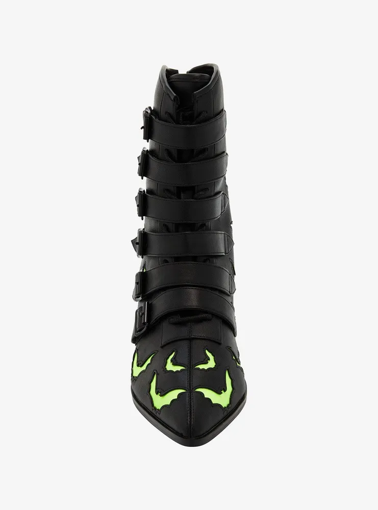 Strange Cvlt Glow-In-The-Dark Bat Coven Booties