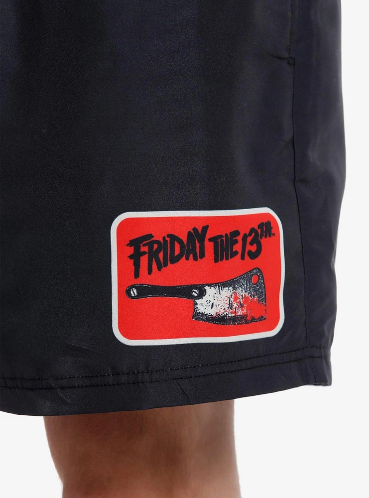 Friday The 13th Jason Mask Nylon Shorts