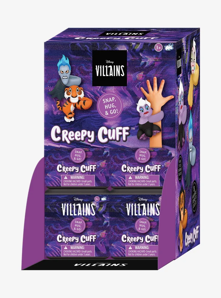 Cutie Cuff Disney Villains Blind Box Character Slap Band