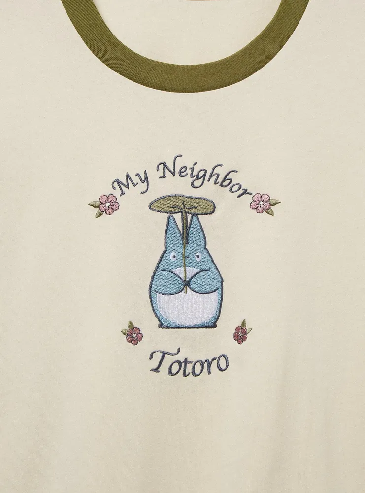 Her Universe Studio Ghibli My Neighbor Totoro Chu Portrait Women's Ringer T-Shirt - BoxLunch Exclusive