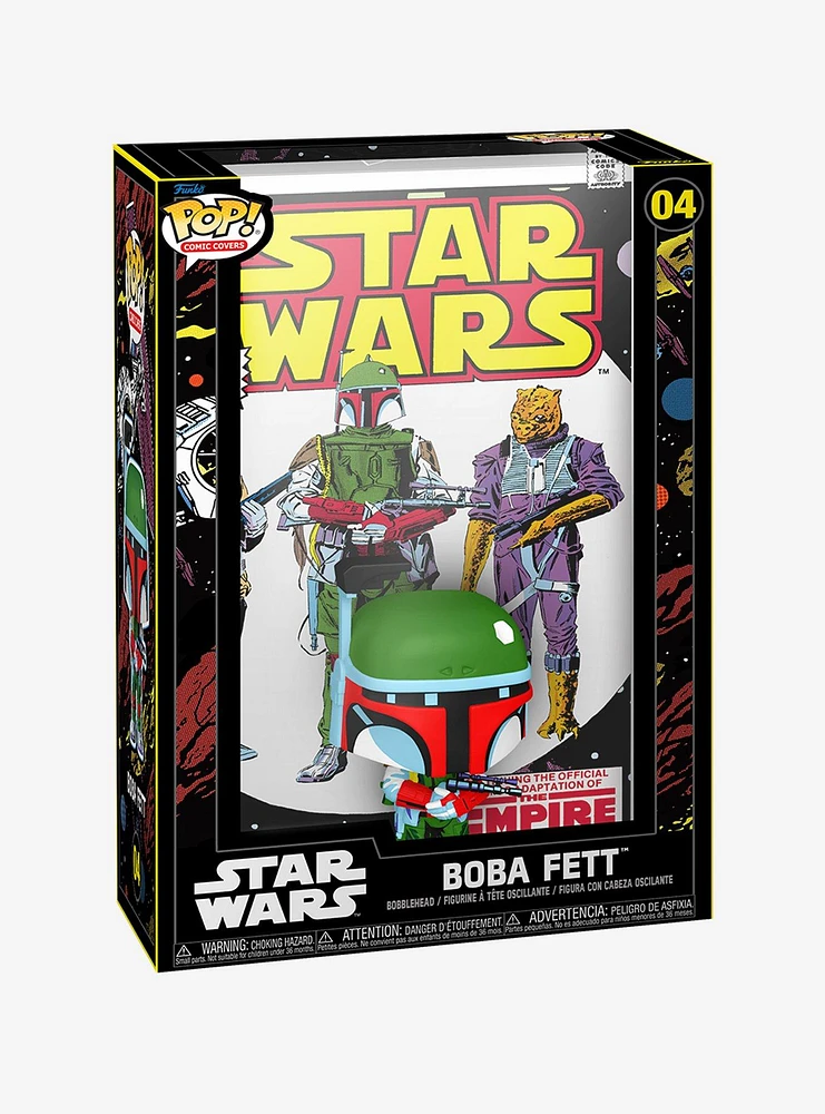 Funko Star Wars: The Empire Strikes Back Pop! Comic Covers Boba Fett Vinyl Figure