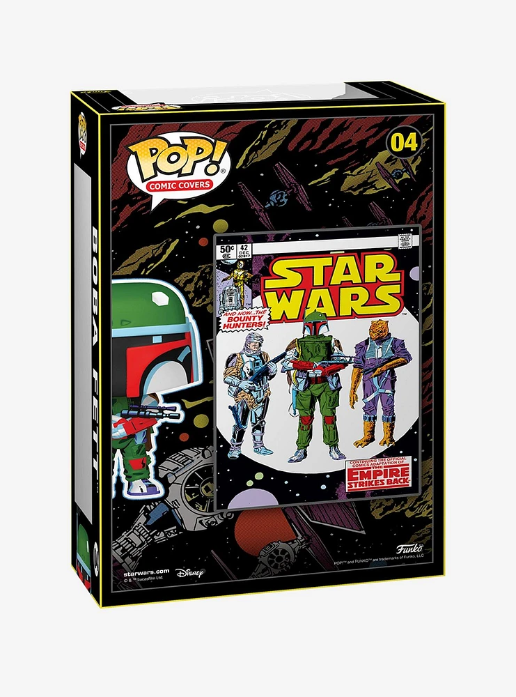 Funko Star Wars: The Empire Strikes Back Pop! Comic Covers Boba Fett Vinyl Figure