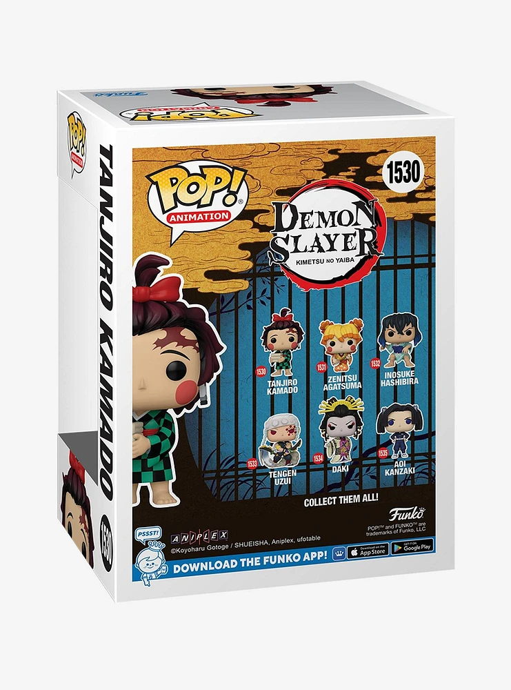 Funko Demon Slayer: Kimetsu No Yaiba Pop! Animation Tanjiro Kamado Vinyl Figure