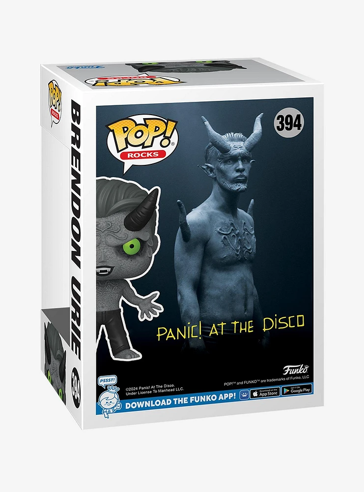 Funko Panic! At The Disco Pop! Rocks Brendon Urie Vinyl Figure