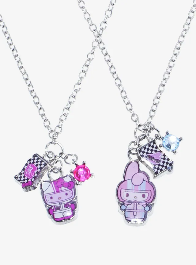 White Finish Enamelled Hello Kitty Necklace Set In Sterling Silver For  Girls Design by KRYSALIIS KIDS at Pernia's Pop Up Shop 2024