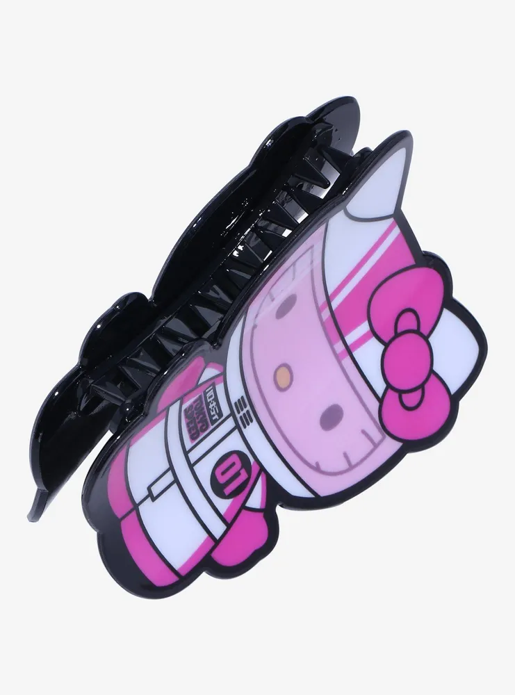 Hello Kitty Racing Outfit Claw Hair Clip