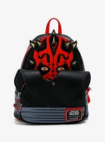 Loungefly Star Wars: Episode I - The Phantom Menace 25th Anniversary Darth Maul Figural Mini Backpack