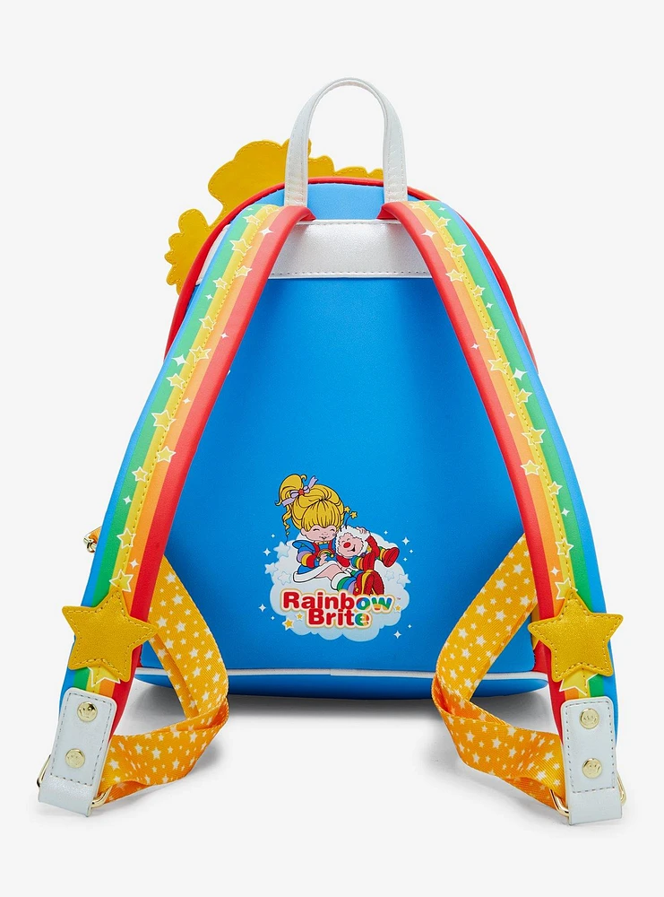 Loungefly Rainbow Brite Multicolored Mini Backpack