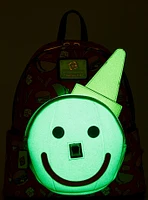 Loungefly Jack in the Box Mascot Glow-in-the-Dark Mini Backpack