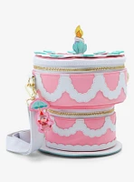 Loungefly Disney Alice in Wonderland Unbirthday Cake Glow-in-the-Dark Figural Crossbody