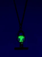 Invader Zim GIR Dome Glow-In-The-Dark Necklace