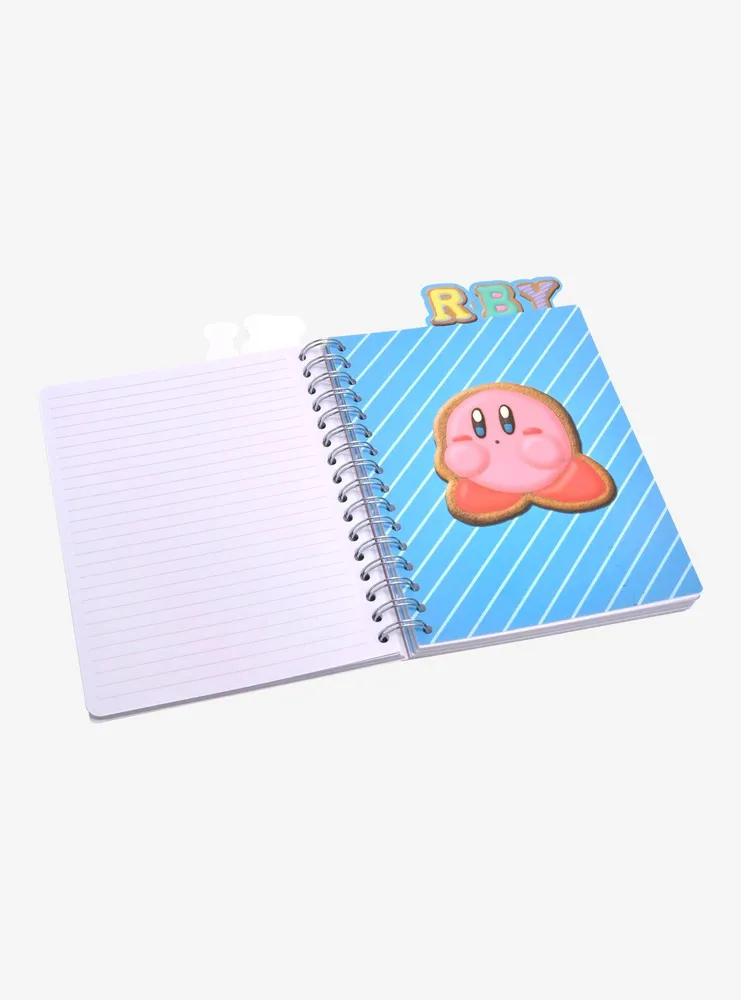 Nintendo Kirby Cookie Allover Print Tab Journal