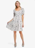 Disney Lady and the Tramp Floral Allover Print Dress - BoxLunch Exclusive