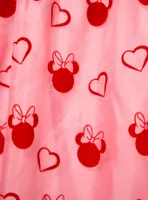 Disney Minnie Mouse Sweetheart Pink Puff-Sleeved Plus Dress — BoxLunch Exclusive