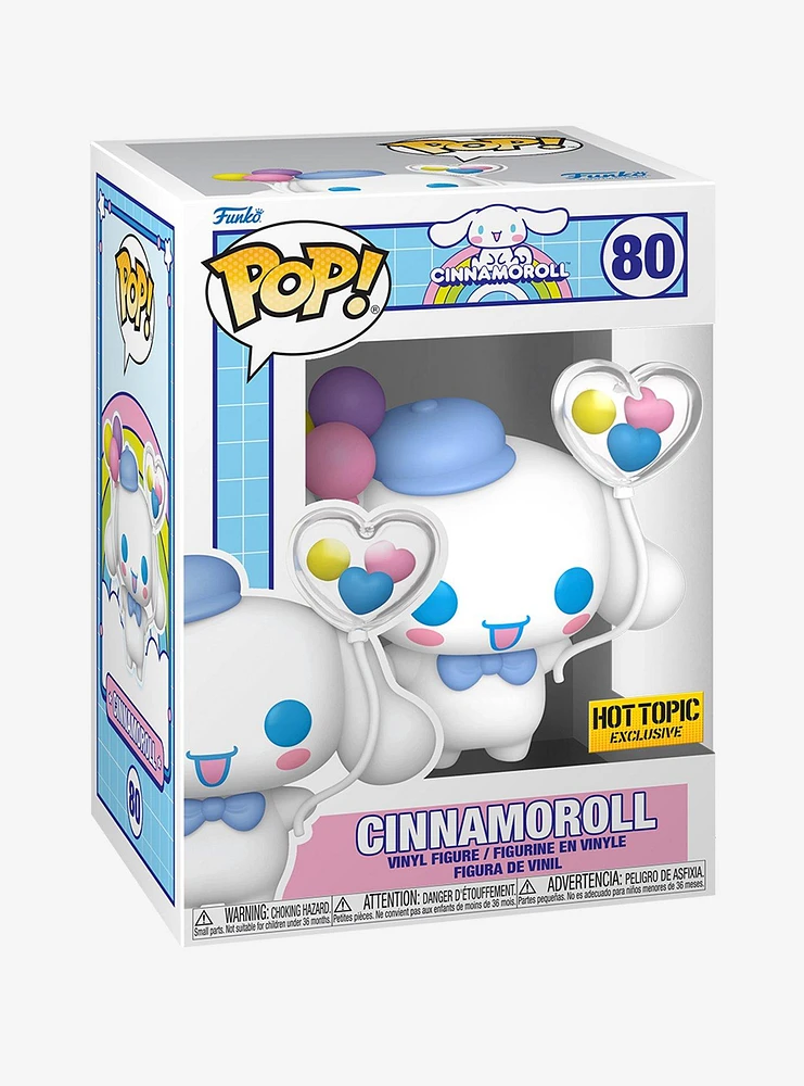 Funko Sanrio Pop! Cinnamoroll (With Balloons) Vinyl Figure Hot Topic Exclusive