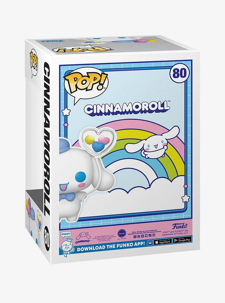 Funko Sanrio Pop! Cinnamoroll (With Balloons) Vinyl Figure Hot Topic Exclusive