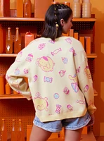 Pompompurin Sweets Girls Cardigan