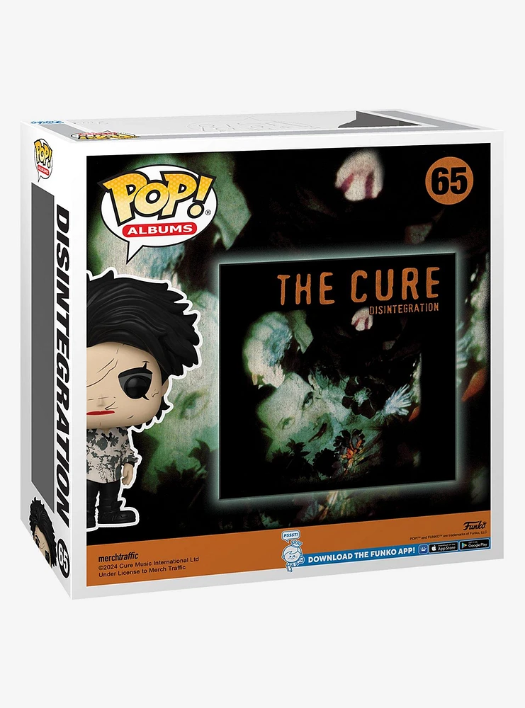 Funko The Cure Pop! Albums Disintegration Robert Smith Vinyl Figure