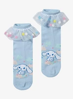 Cinnamoroll Pom Ruffle Ankle Socks