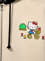 Sanrio Hello Kitty Color Block Women's Zip Hoodie — BoxLunch Exclusive