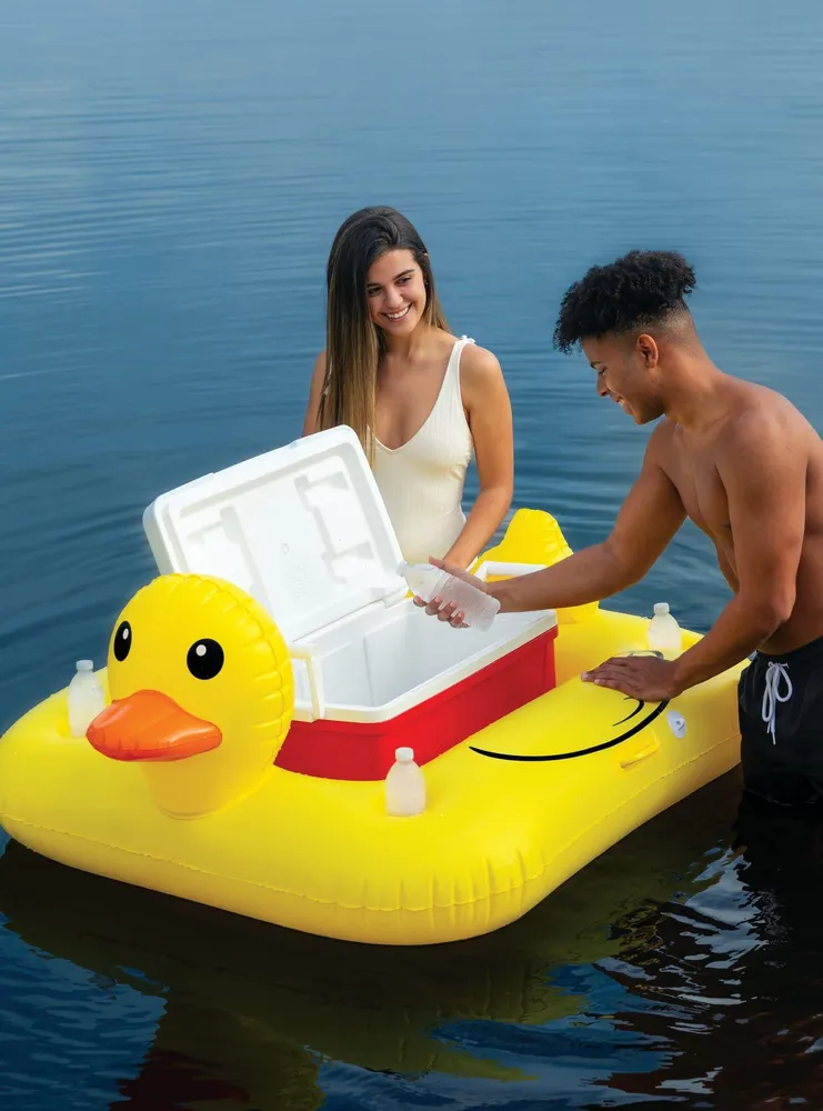 Rubber Duck Beverage Cooler Float