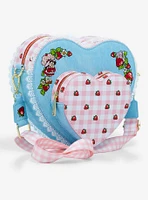 Loungefly Strawberry Shortcake Heart Crossbody Bag