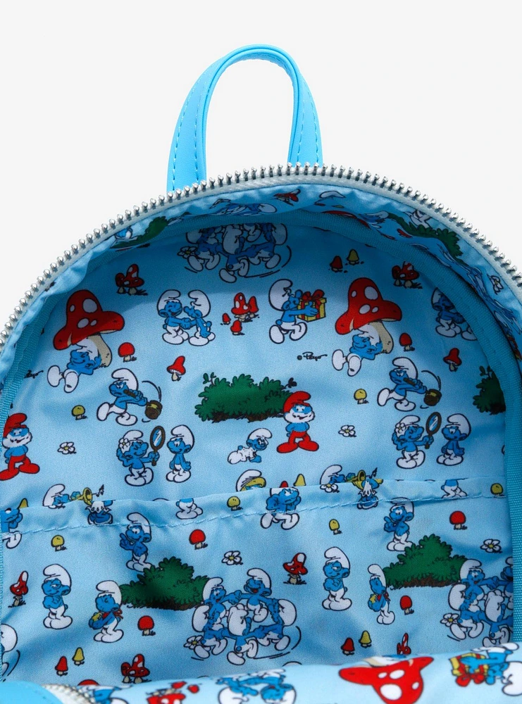 Loungefly The Smurfs Smurfette Figural Mini Backpack