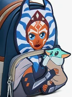 Loungefly Star Wars The Mandalorian Ahsoka and Grogu Mini Backpack