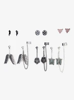 Supernatual Icons Cuff Earring Set