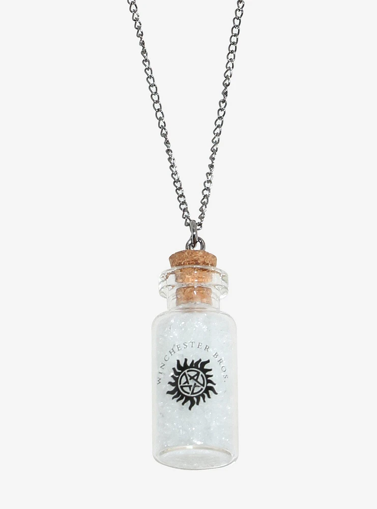 Supernatural Salt Bottle Necklace