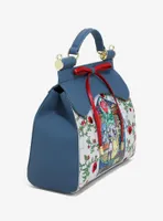 Loungefly Disney Beauty and the Beast Stained Glass Rose Handbag - BoxLunch Exclusive