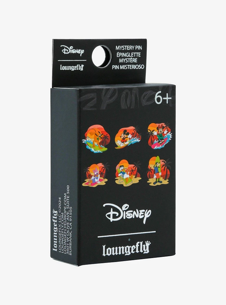 Loungefly Disney Mickey Mouse And Friends Sunset Blind Box Enamel Pin
