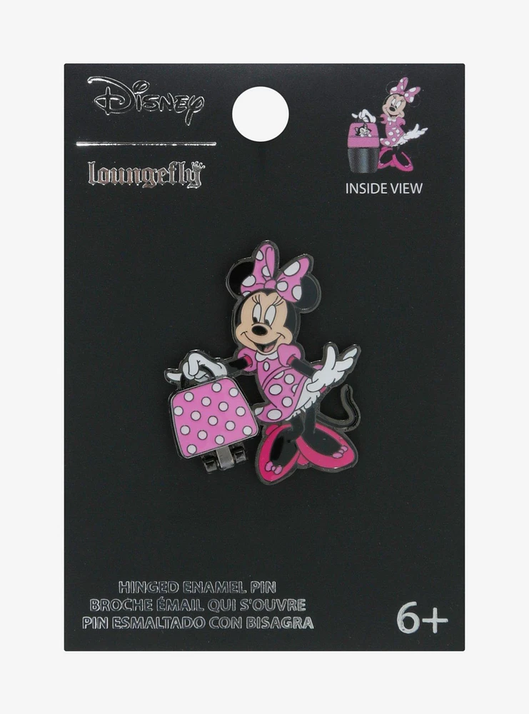 Loungefly Disney Minnie Mouse Purse Hinged Enamel Pin