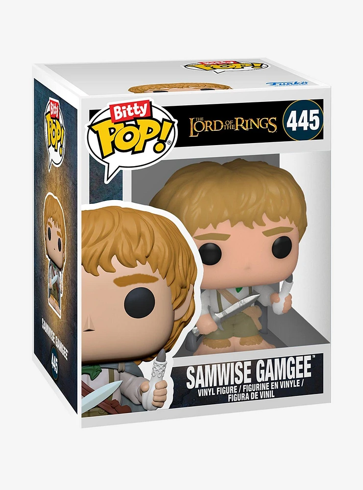 Funko Bitty Pop! The Lord of the Rings Samwise and Hobbits Blind Box Mini Vinyl Figure Set