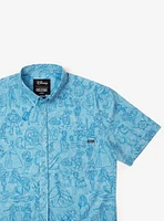 Disney100 x RSVLTS "Sketches to Screen" Button-Up Shirt