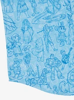 Disney100 x RSVLTS "Sketches to Screen" Button-Up Shirt